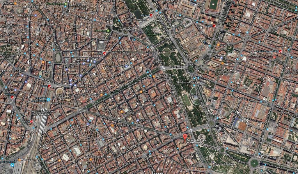 Valencia Centro Wifi Leilighet Eksteriør bilde
